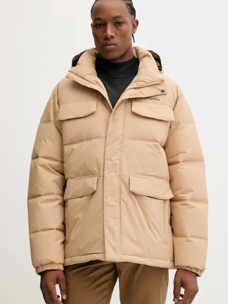 Columbia kurtka Landroamer Puffer zimowa beżowy