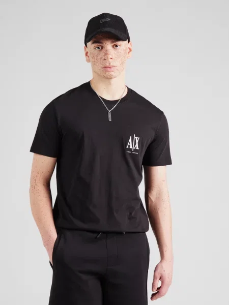 Majica Armani Exchange črna