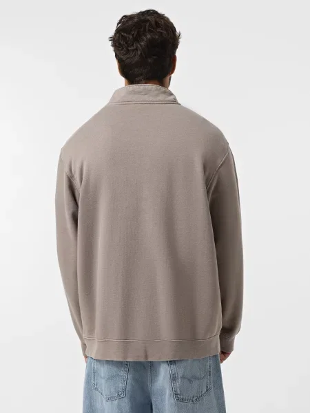 Кофта Vans MTE Peak Quarter Zip бавовна/поліестер сірий