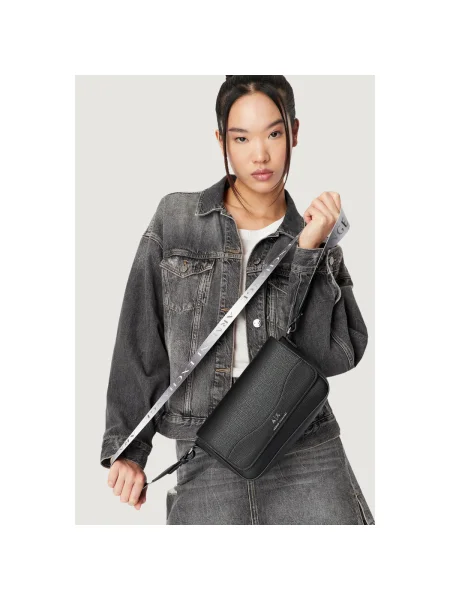 Geanta crossbody Armani Exchange negru