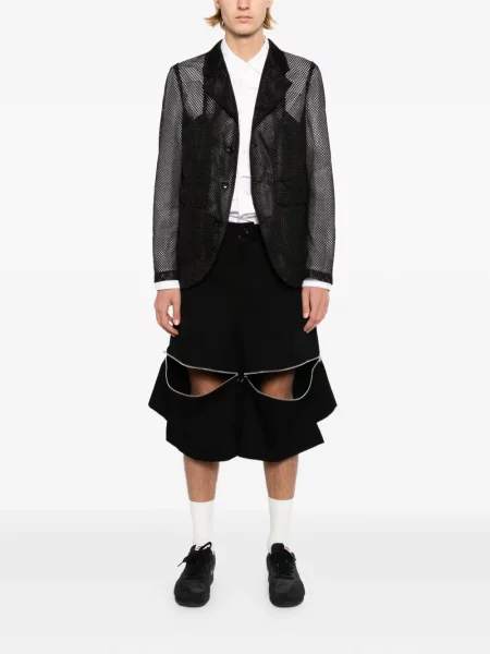 Pantaloni scurți Comme Des Garçons Black negru