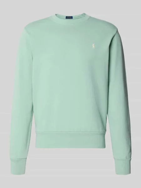 Bluza o kroju relaxed fit z czystej bawełny Ralph Lauren zielona