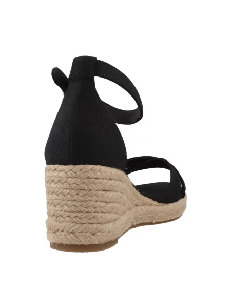 TOMMY HILFIGER Sandale cu baretă negru