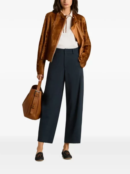 Pantaloni Kiton de lână albastru