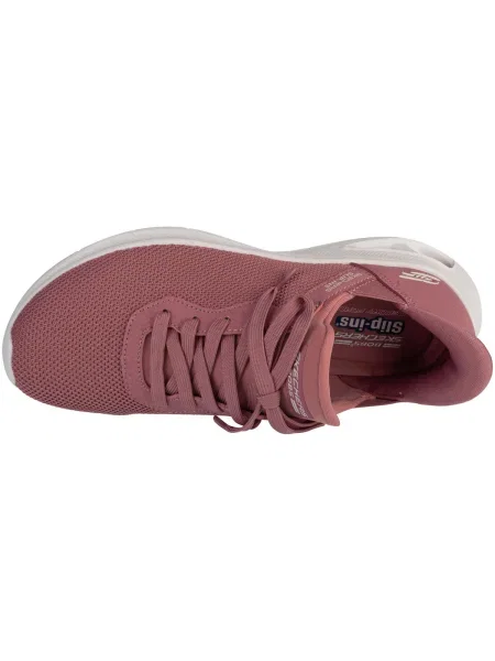 Sneakerși Skechers roz
