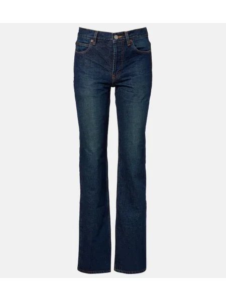 Blugi evazați Saint Laurent albastru