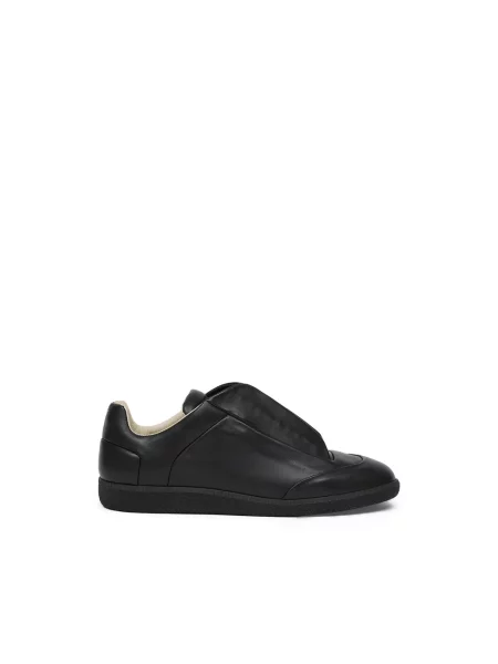Sneakersy Maison Margiela skórzane czarne