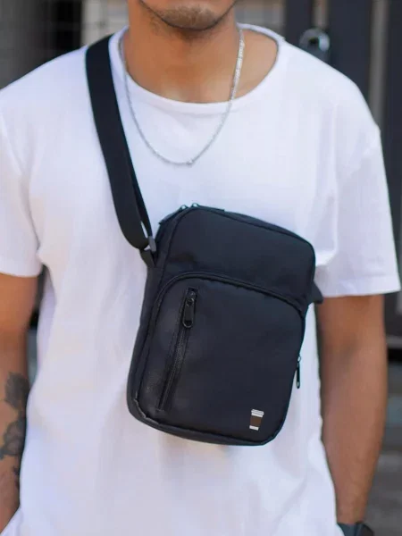 Сумка через плечо Without черная