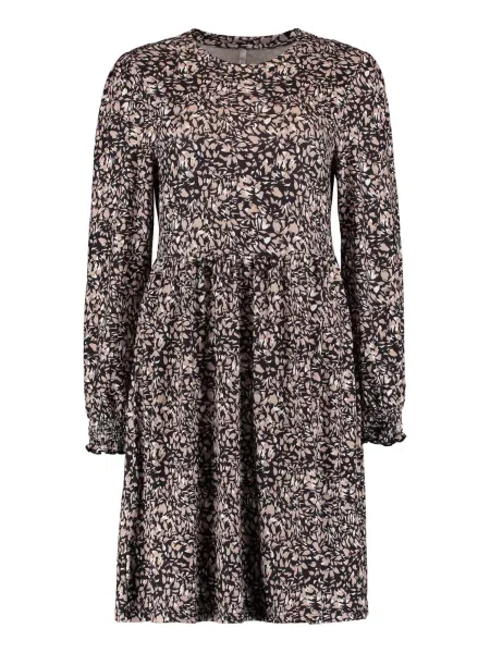 Hailys Rochie mauve / negru alb