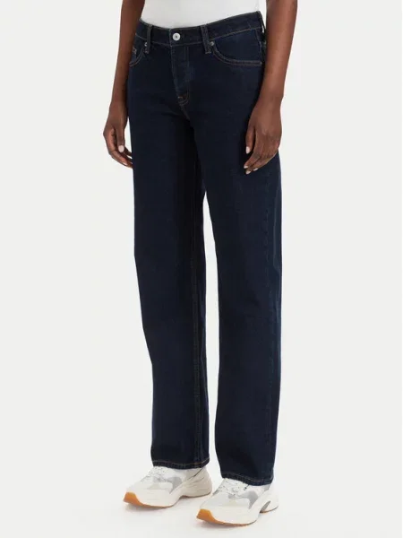 Tommy Jeans Дънки Sophie Тъмносин Straight Fit
