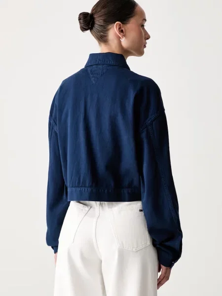 Tommy Jeans koszula granatowa