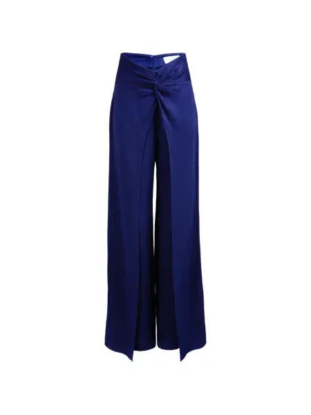 Pantaloni Silvia Tcherassi albastru