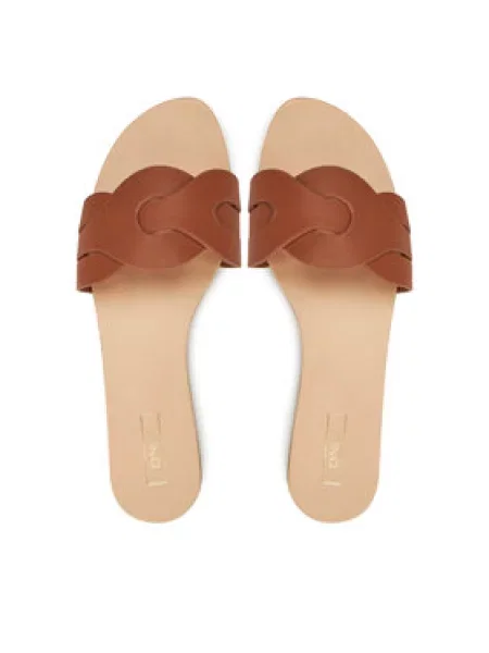 Pantofle Only Shoes hnědé