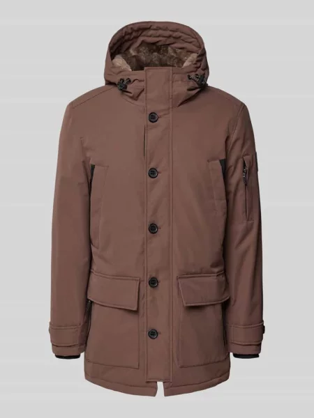 Parka o kroju regular fit z kapturem Tom Tailor