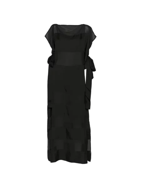 Rochie Cynthia Rowley de mătase negru