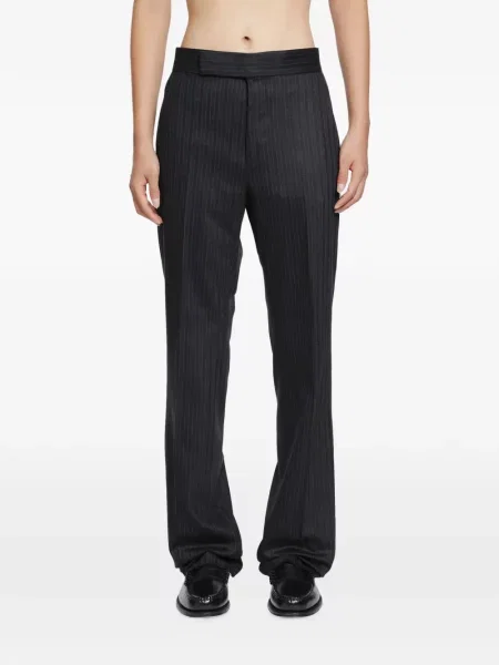 Pantaloni Tom Ford cu dungi gri