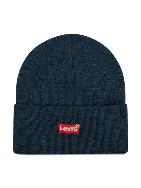 Čiapka Levi's s výšivkou so slieňovým vzorom červená