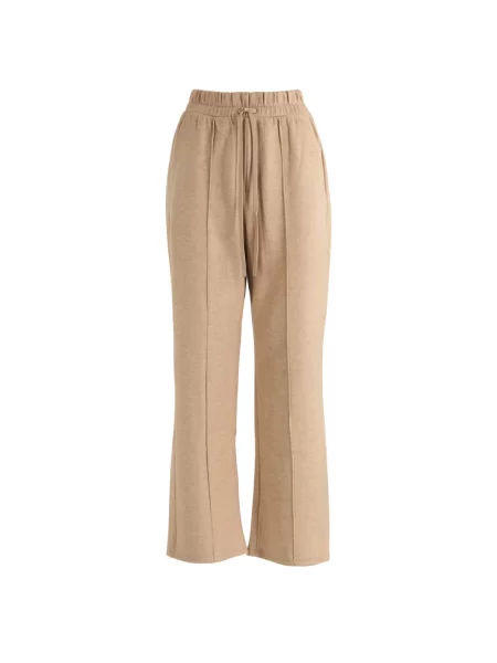 Spodnie Weekend Max Mara beżowe