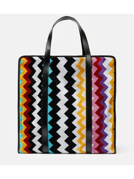 Geanta de piele Missoni din piele