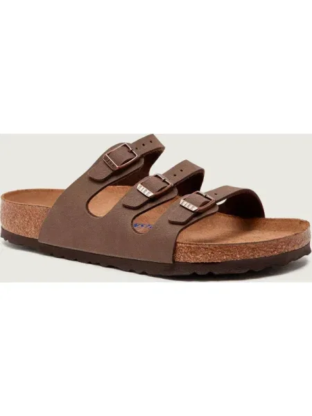 Birkenstock De piele șlapi Florida BS | regular fit maro