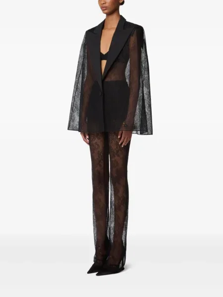 Marynarka Nina Ricci koronkowa czarna