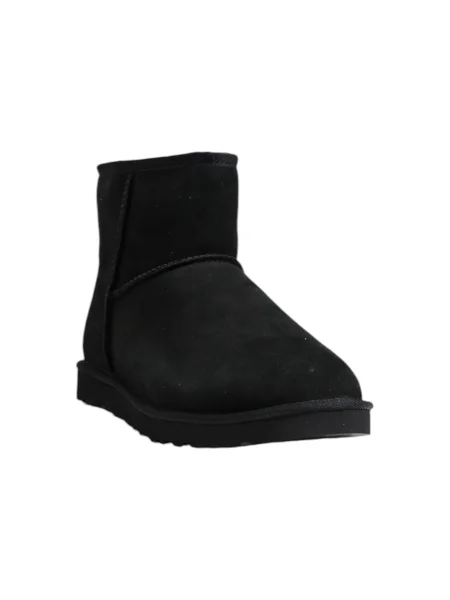 UGG cizme de zăpadă din piele întoarsă Classic Mini negru