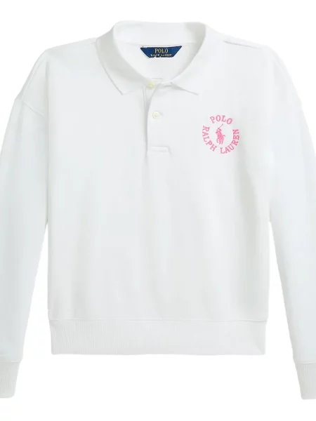 Dětské polotričko Polo Ralph Lauren bílé
