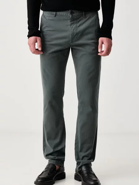 BOSS Orange pantaloni chinos pentru bărbați din cu Chino_slim verde
