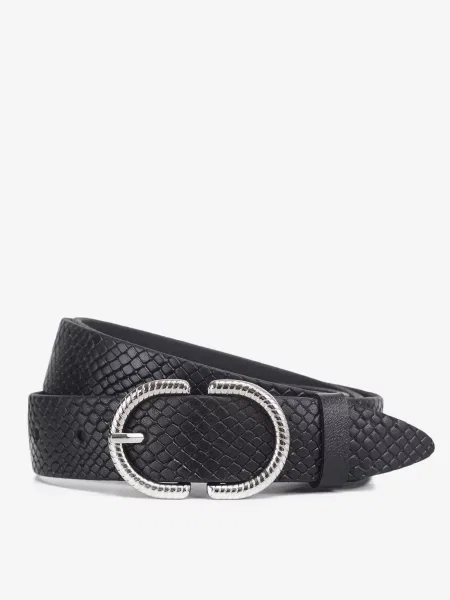 Ремінь Inbag з ремінцями чорний