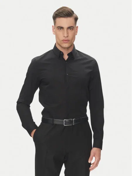 Calvin Klein Cămașă Essential negru
