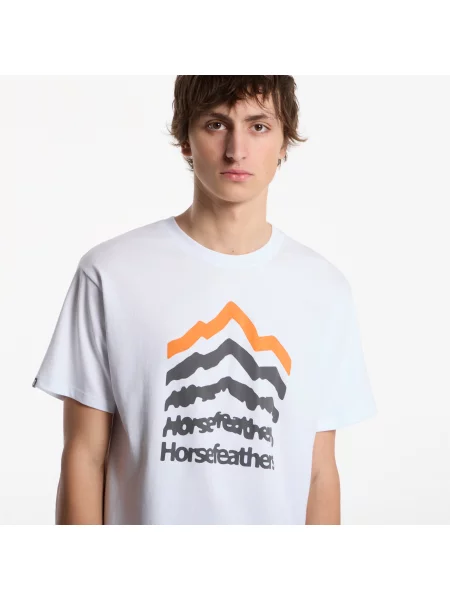 Тениска Horsefeathers Landform T-Shirt White L бяло
