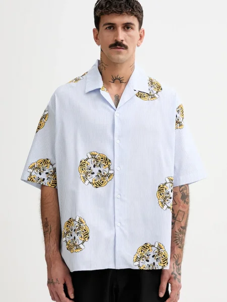 Риза Kenzo синьо