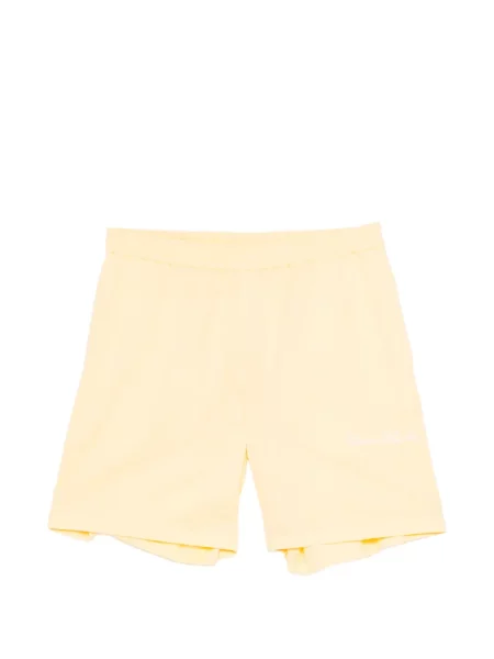 Pantaloni scurți Chateau Orlando cu broderie galben