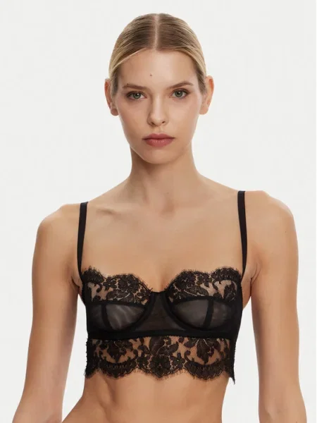 Csipkés melltartó Dolce&gabbana fekete