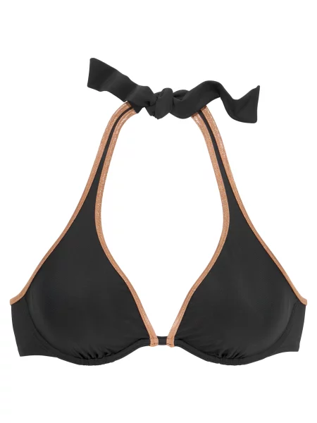 BRUNO BANANI Sutien costum de baie bronz negru