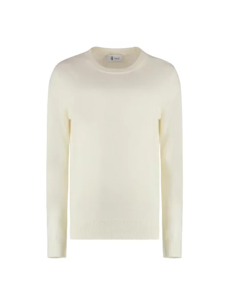 Jedwabny sweter The (alphabet) beżowy
