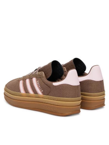 Adidas Originals Gazelle Bold tenisice za žene od kože smeđa