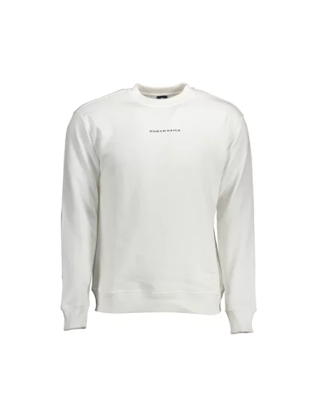 Bluza z kapturem North Sails elegancka biała