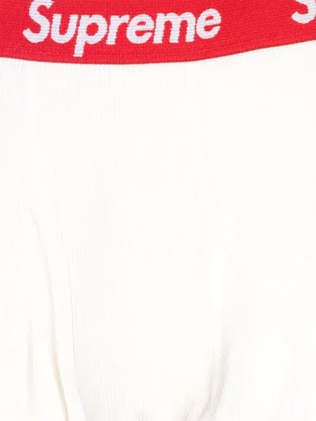 Termic pantaloni Supreme alb