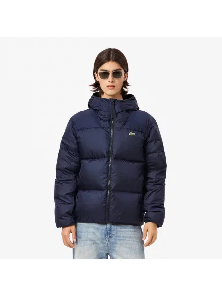 Lacoste куртка чоловіча водовідштовхувальна синя