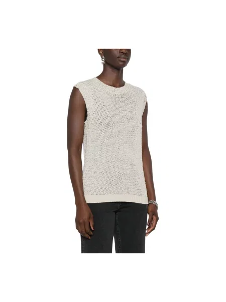Top Golden Goose beżowy