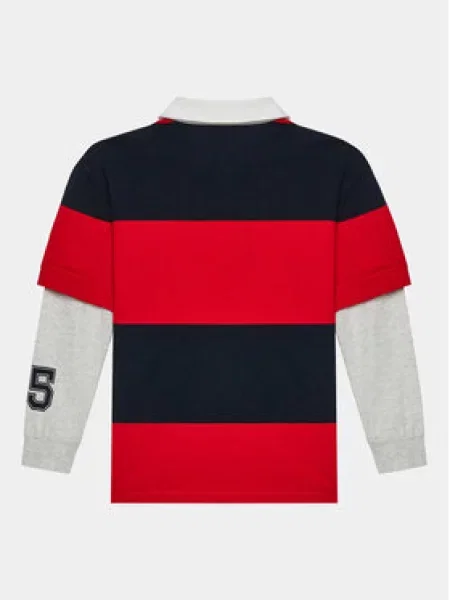 Polo marškinėliai Tommy Hilfiger raudona