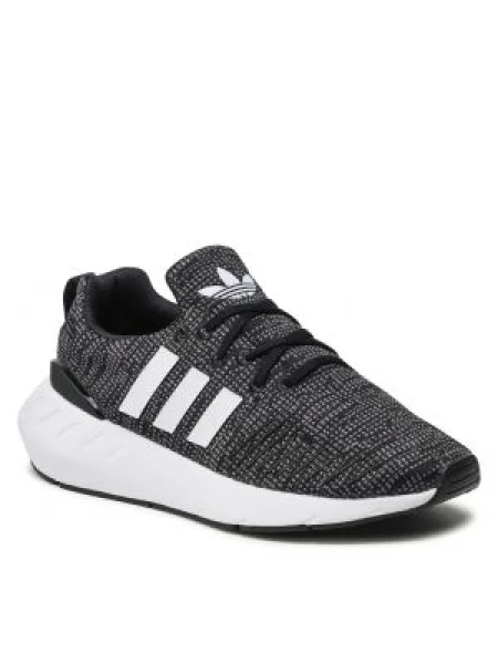 Topánky adidas Swift Run 22 J Cblack/Ftwwht/Grefiv sivá