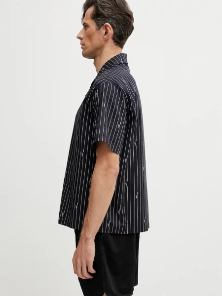 Lacoste Cămașă din bărbați negru