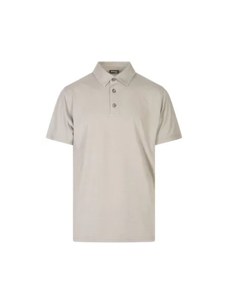 Koszulka polo Kiton beżowa
