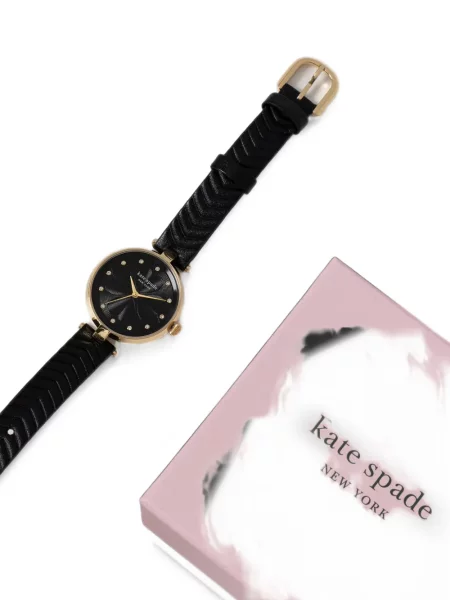 Презрамки часовник Kate Spade черно