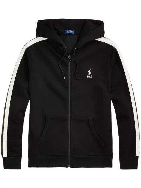 Siuvinėtos zomšinės pledinės maudymosi kelnaitės Polo Ralph Lauren mėlyna