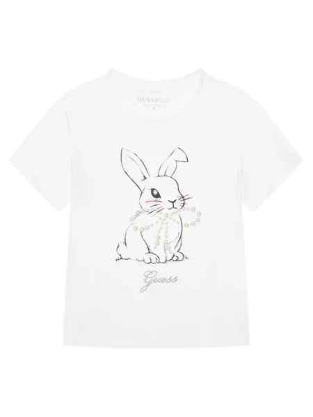 Guess Tricou alb