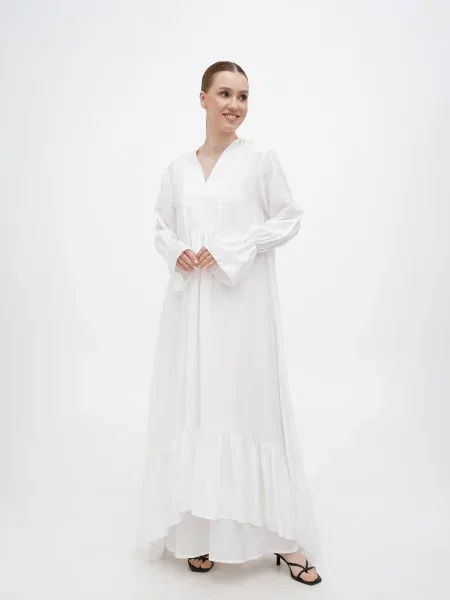 A LOT Сукня максі білий