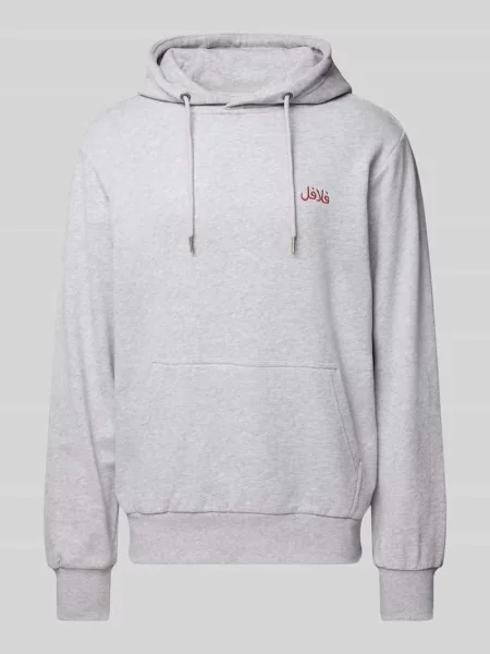 Bluza z kapturem i wyhaftowanym detalem model ‘Stundon’ Mazine